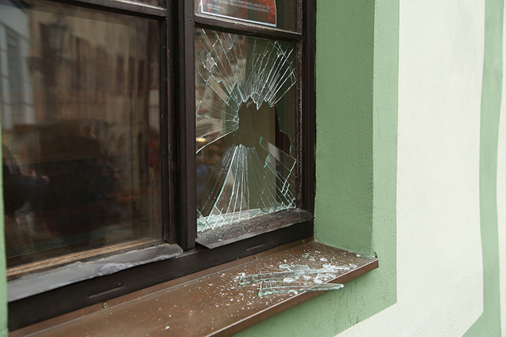 A2B Glass are able to board up broken windows while they are being repaired in Maryport.